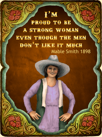 I'm Proud To Be A Strong Woman - Cowgirls #530