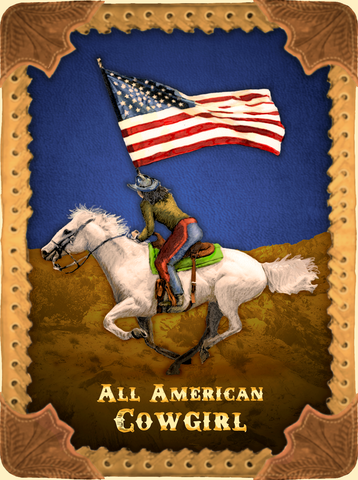 All American Cowgirl - Cowgirls #541