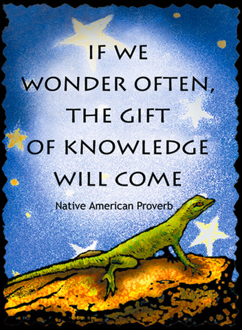 If We Wonder Often - Native American #183
