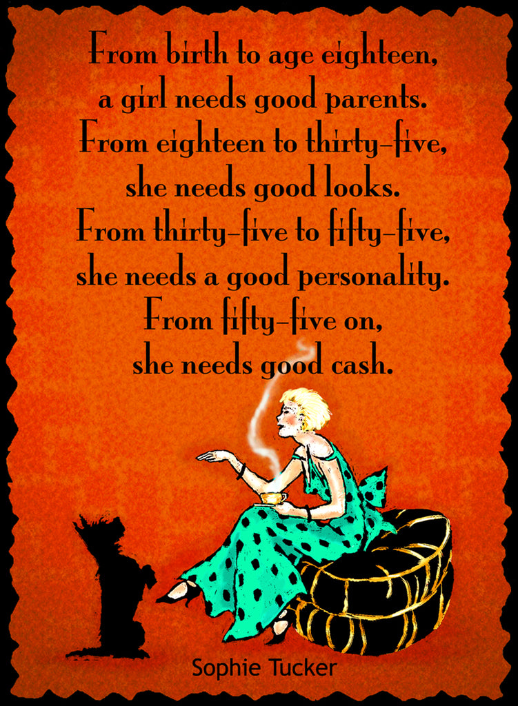 Sophie Tucker-Birthday # BD904