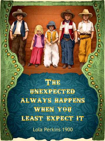 The Unexpected Always Happens When You Least Expect It - Cowgirls #548
