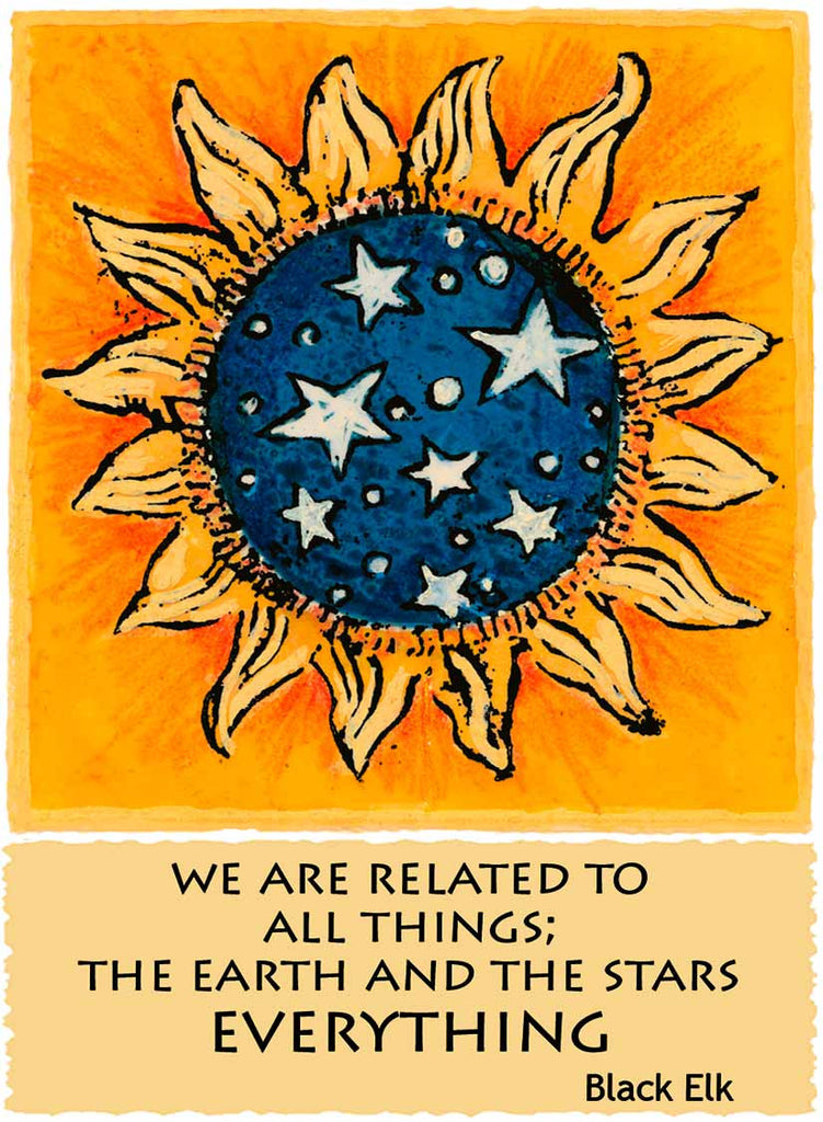 We Are Related - Native American #118 – The Kaleidoscope Designs