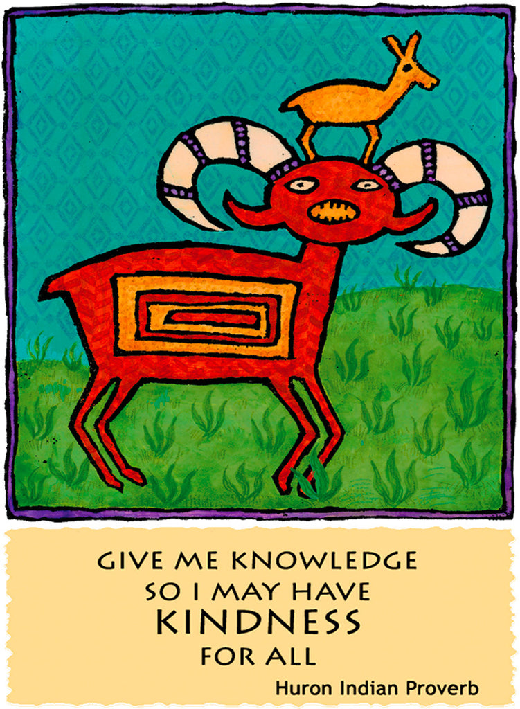 Give Me Knowledge - Native American #160