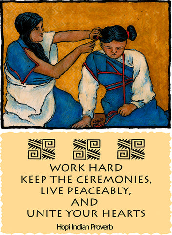 Work Hard - Native American #164
