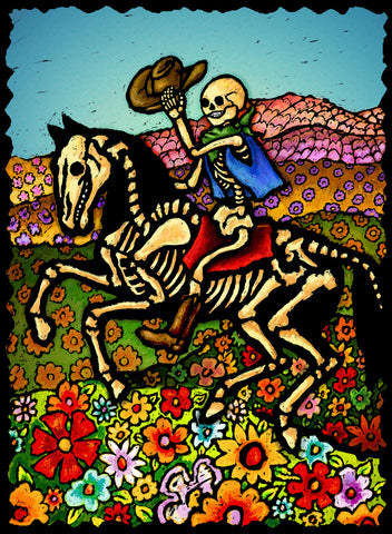 Cowboy - Dia De Los Muertos #2105