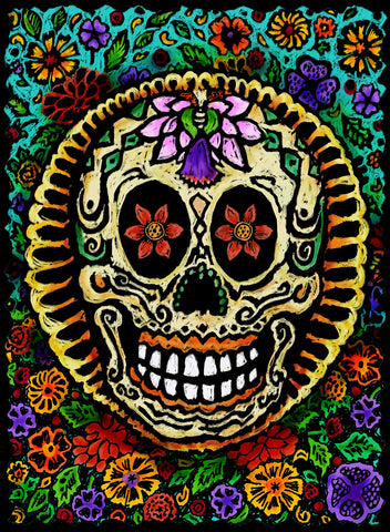 Sugar Skull - Dia De Los Muertos #2110