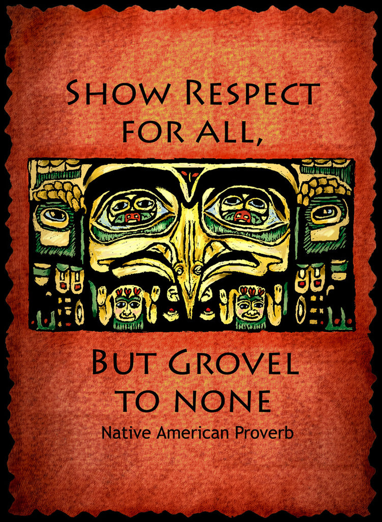 Show Respect For All - Native American #211 – The Kaleidoscope Designs
