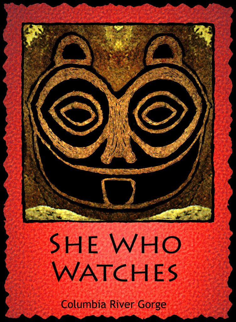 She Who Watches - Native American #216