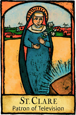 St. Clare - Patron Saints #406