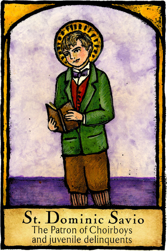 St Dominic Savio Patron Saints 407 The Kaleidoscope Designs St Dominic Savio Patron Saints 407 The Kaleidoscope Designs