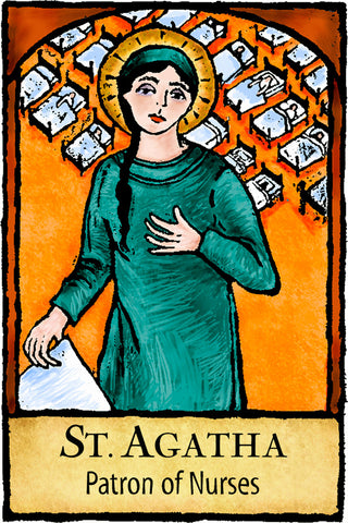 St. Agatha - Patron Saints #425