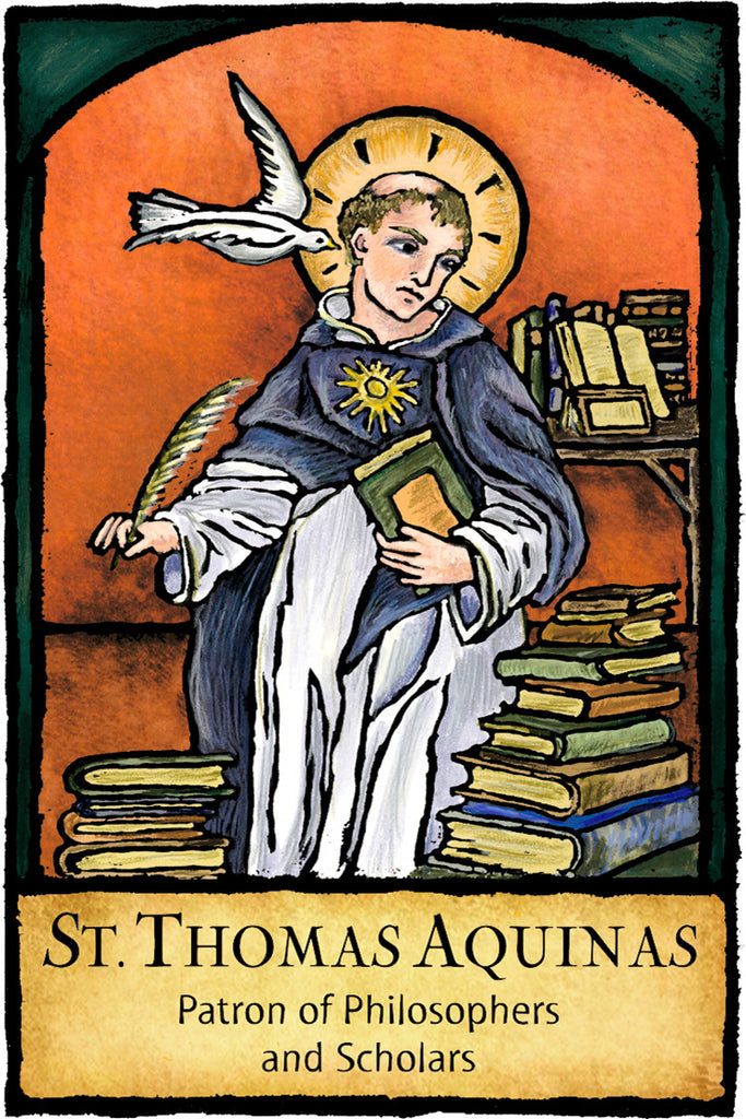 St. Thomas Aquinas - Patron Saints #444
