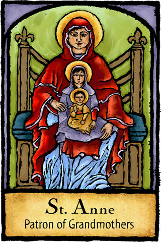 St. Anne - Patron Saints #449