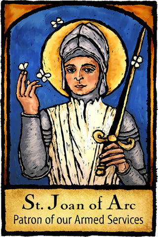 St. Joan of Arc - Patron Saints #450